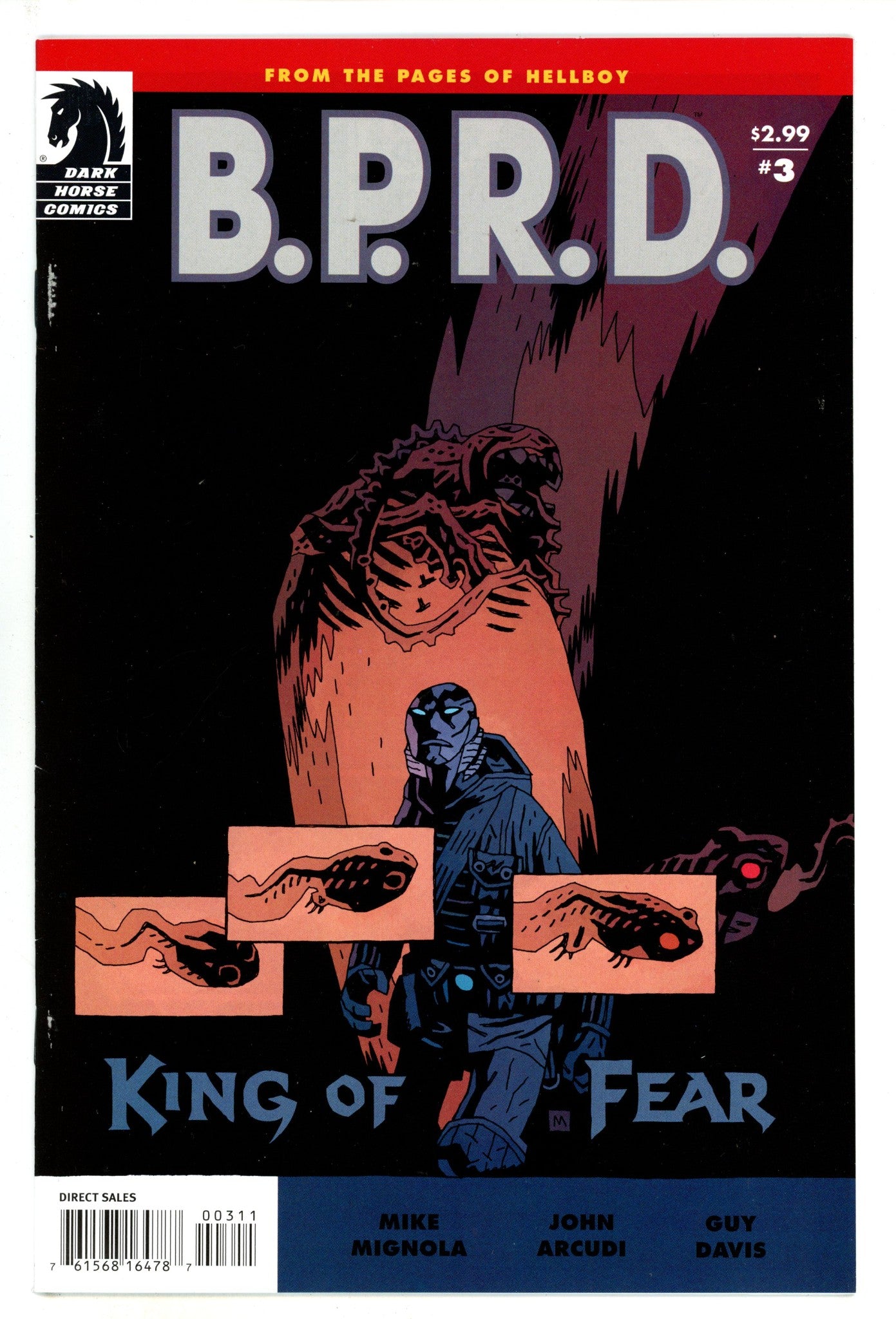 B.P.R.D.: King of Fear   3  High Grade   (2010)        