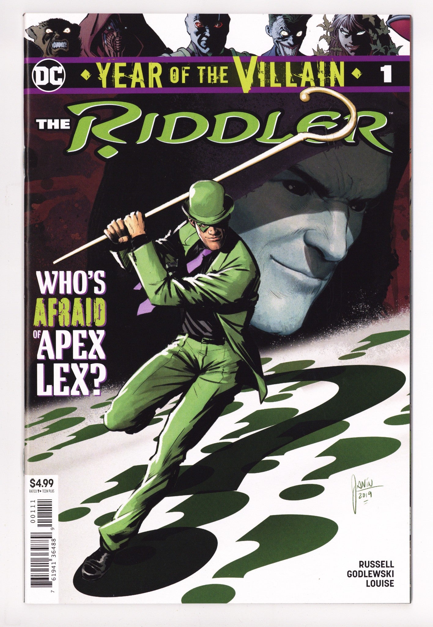 The Riddler: Year of the Villain 1 High Grade (2019) 