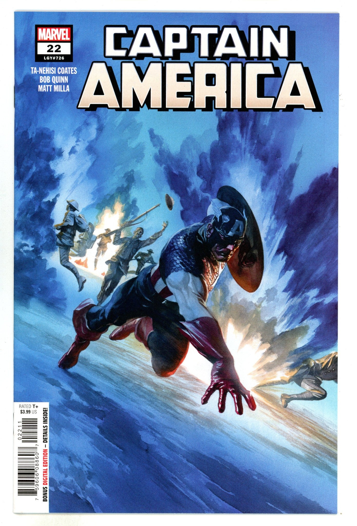 Captain America Vol 9 22 (726) High Grade (2020) 