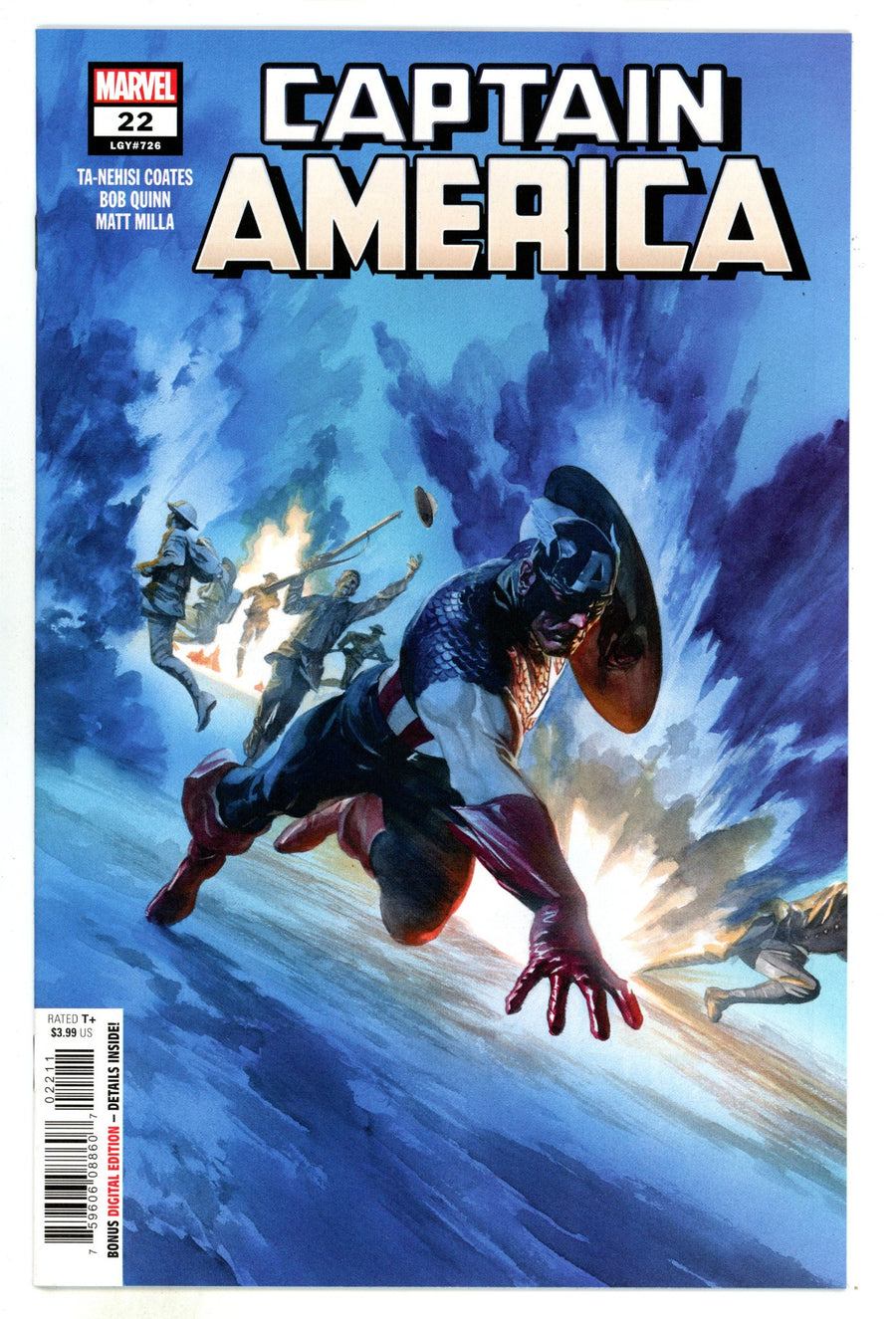 Captain America Vol 9 22 (726) High Grade (2020) 