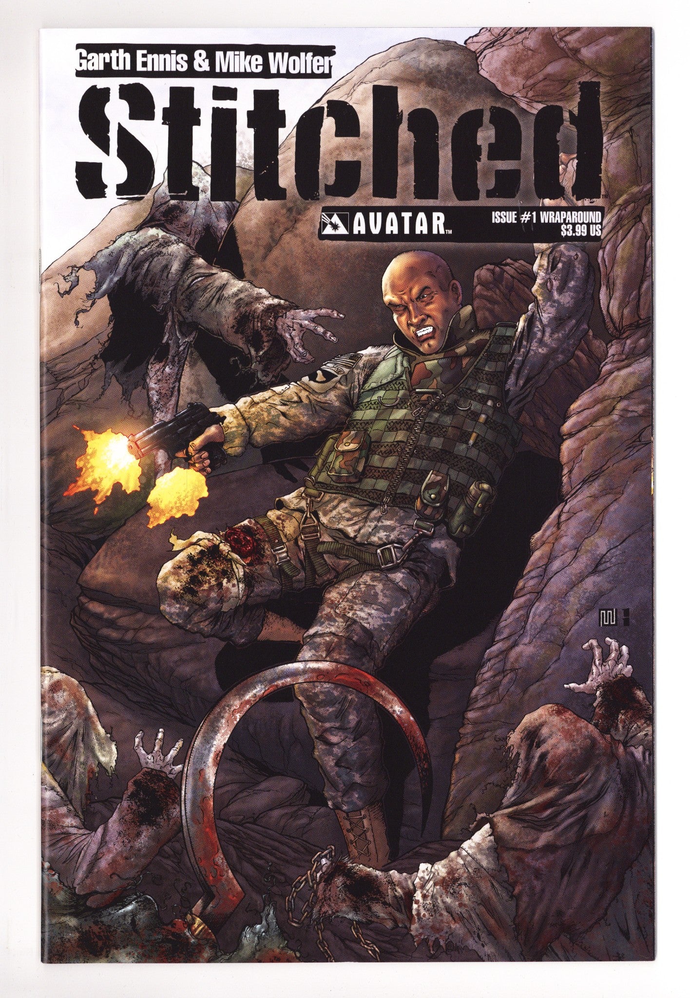 Stitched 1 High Grade (2011) Wraparound Variant 