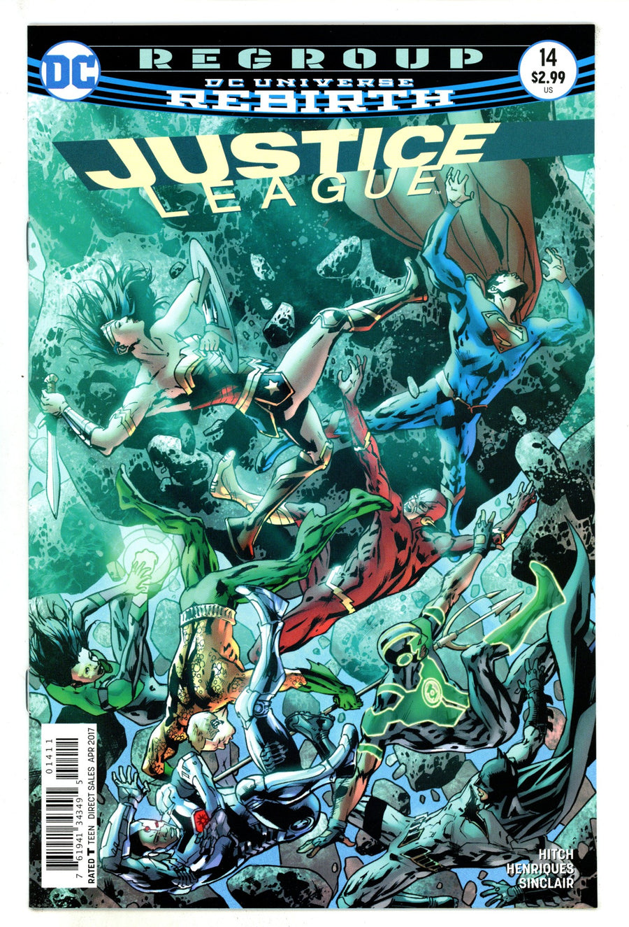 Justice League Vol 2 14 High Grade (2017) 