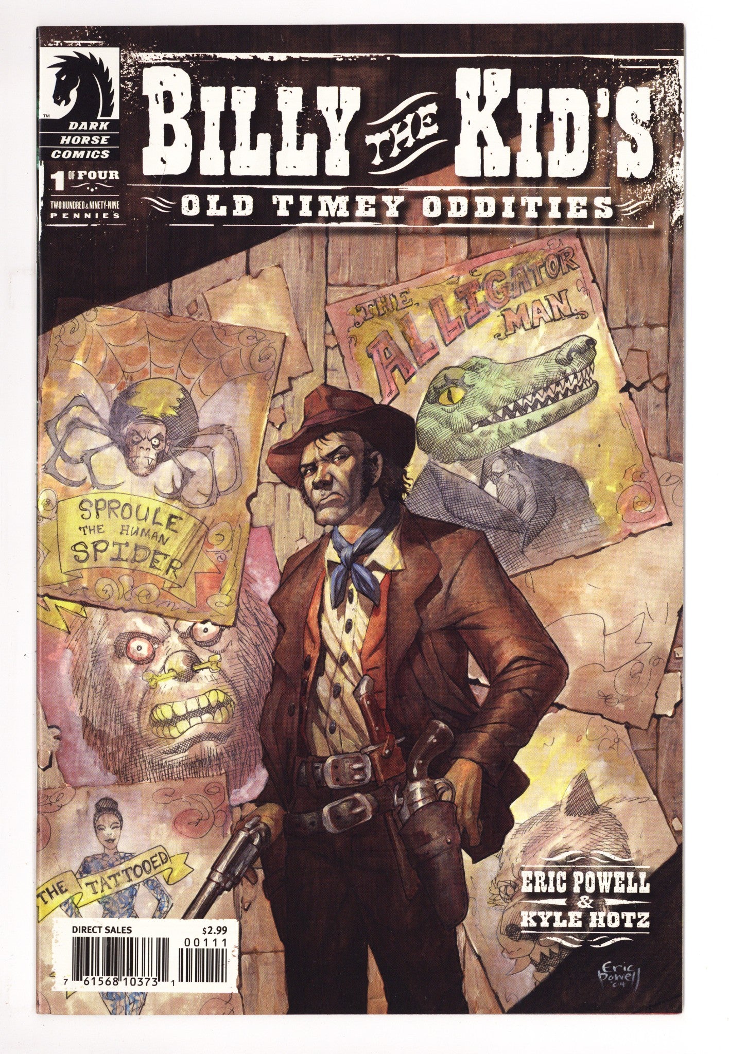 Billy the Kid's Old Timey Oddities 1 Mid Grade (2005) 