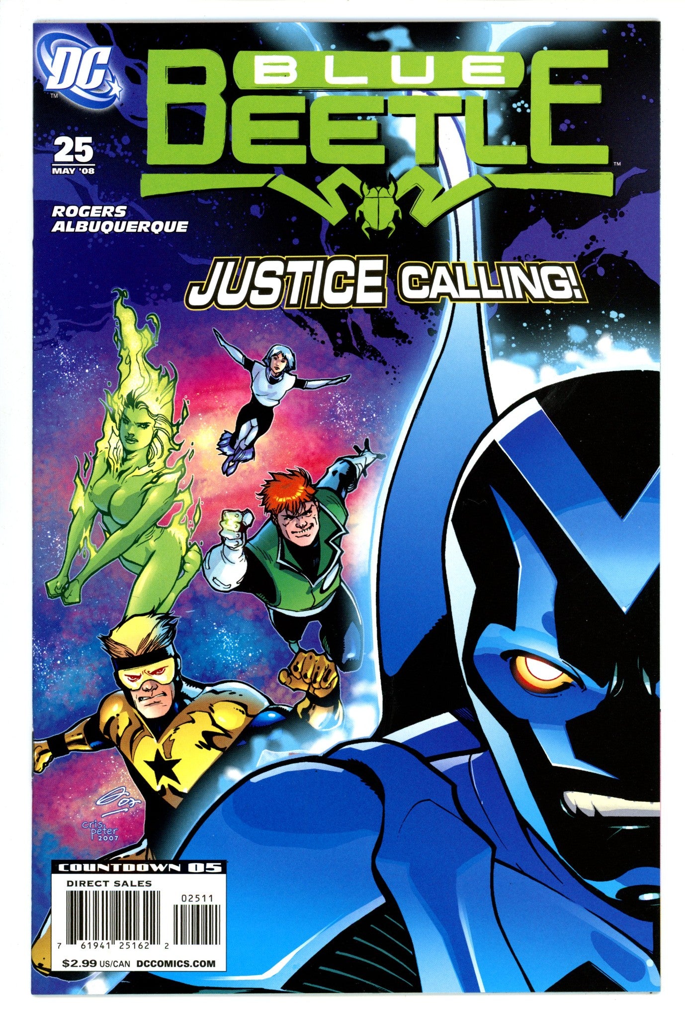 The Blue Beetle Vol 8 25 High Grade (2008) 