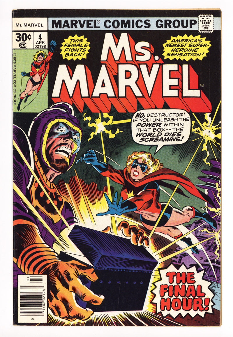 Ms. Marvel Vol 1 4 FN (6.0) (1977) 