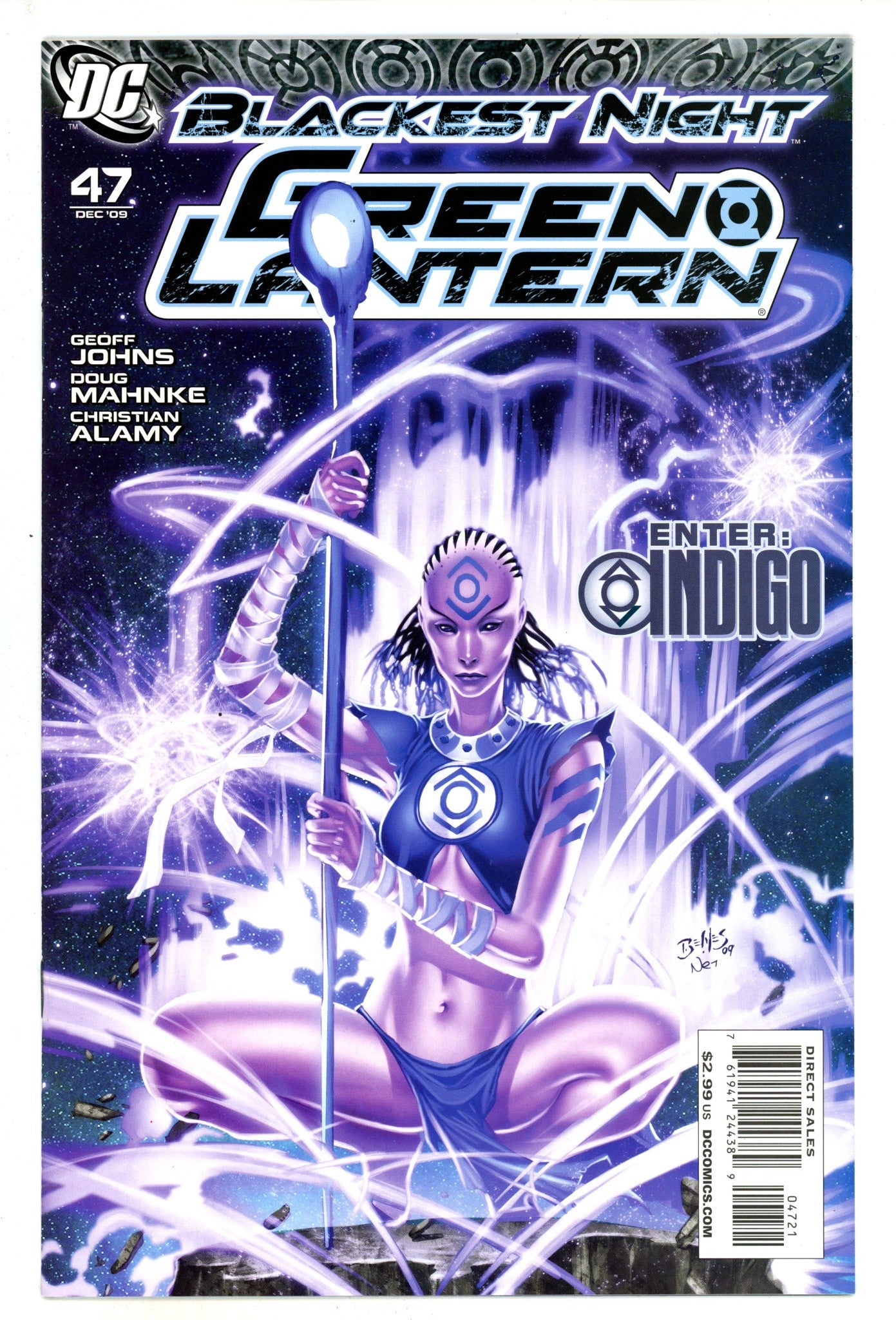 Green Lantern Vol 4 47 High Grade (2009) Benes Incentive Variant 