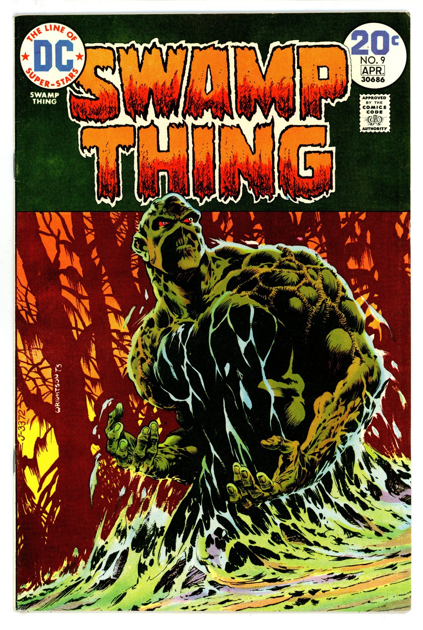 Swamp Thing Vol 1 9 FN/VF (7.0) (1974) 