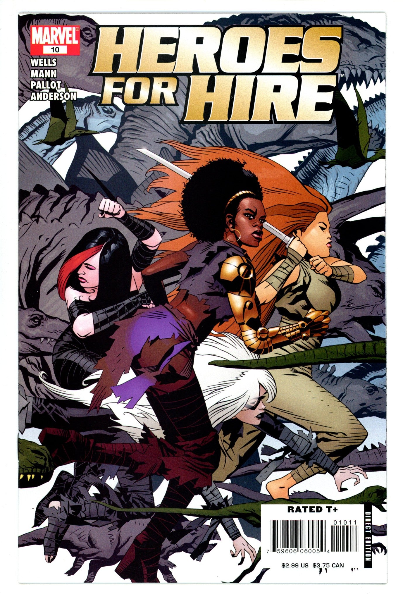 Heroes for Hire Vol 2 10 High Grade (2007) 