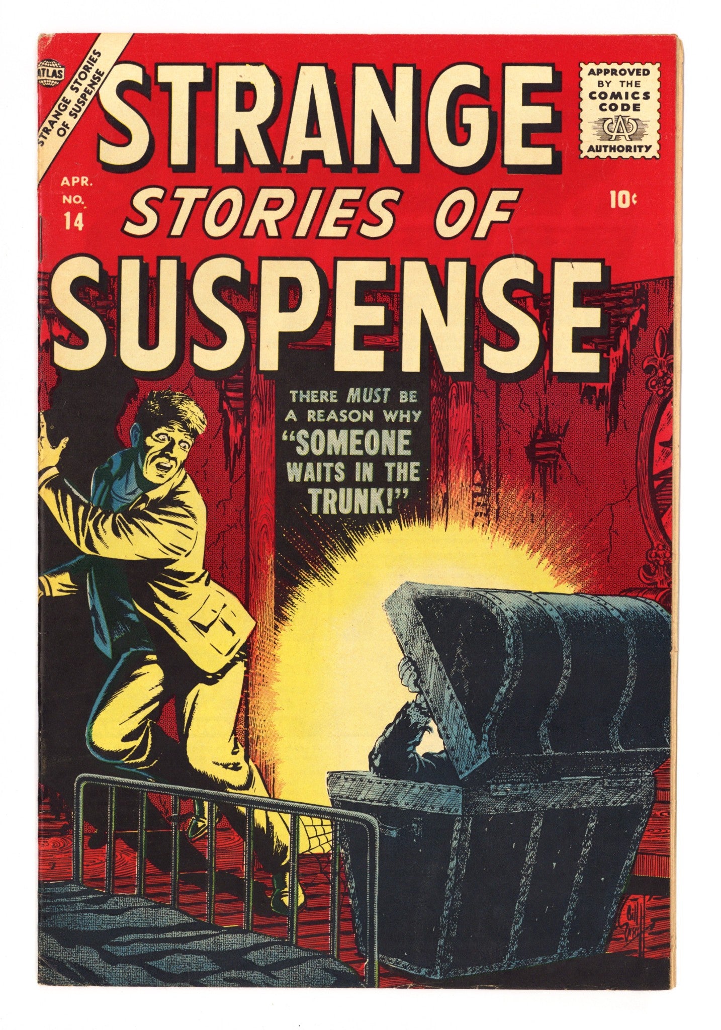 Strange Stories of Suspense 14 VF (8.0) (1957) 