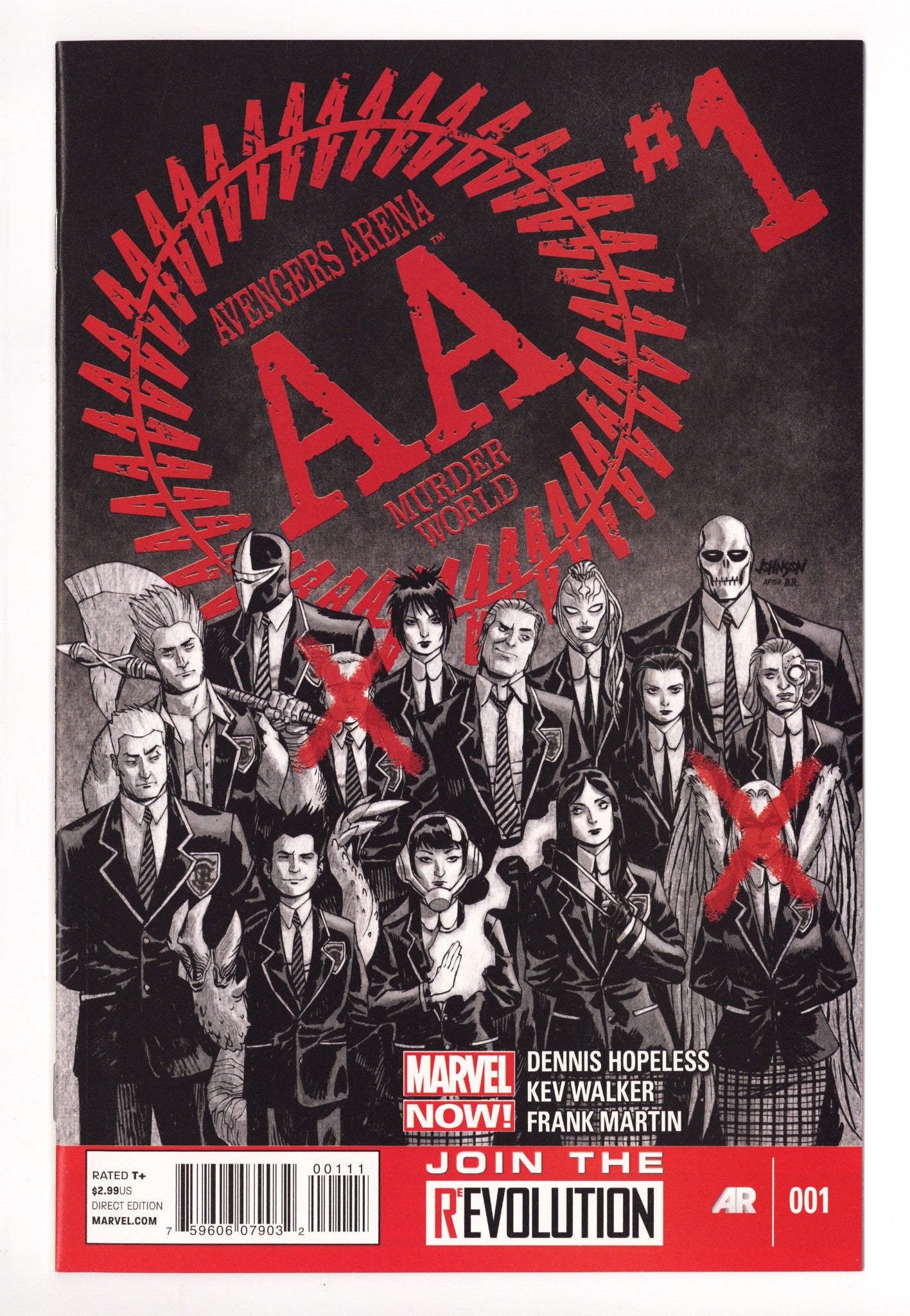 Avengers Arena 1 High Grade (2013) 
