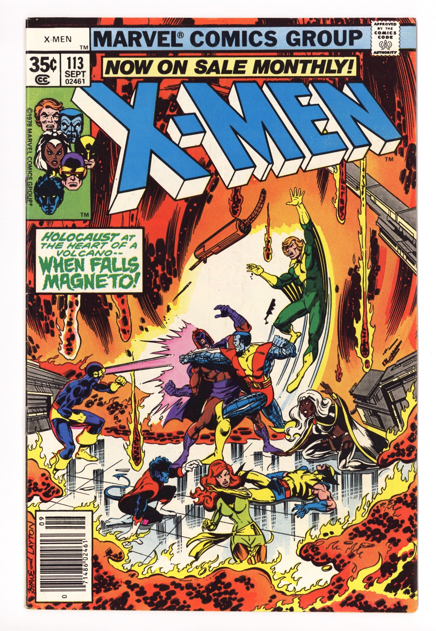 The X-Men Vol 1 113 FN- (5.5) (1978) 