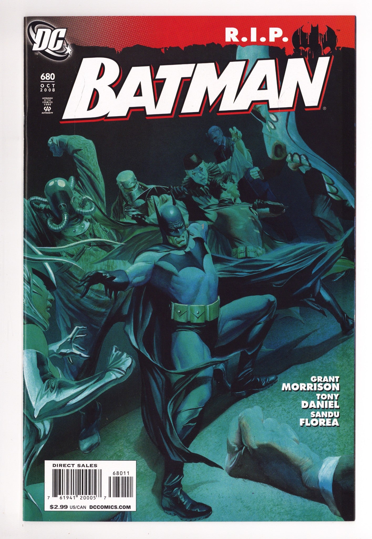 Batman Vol 1 680 Mid Grade (2008) 