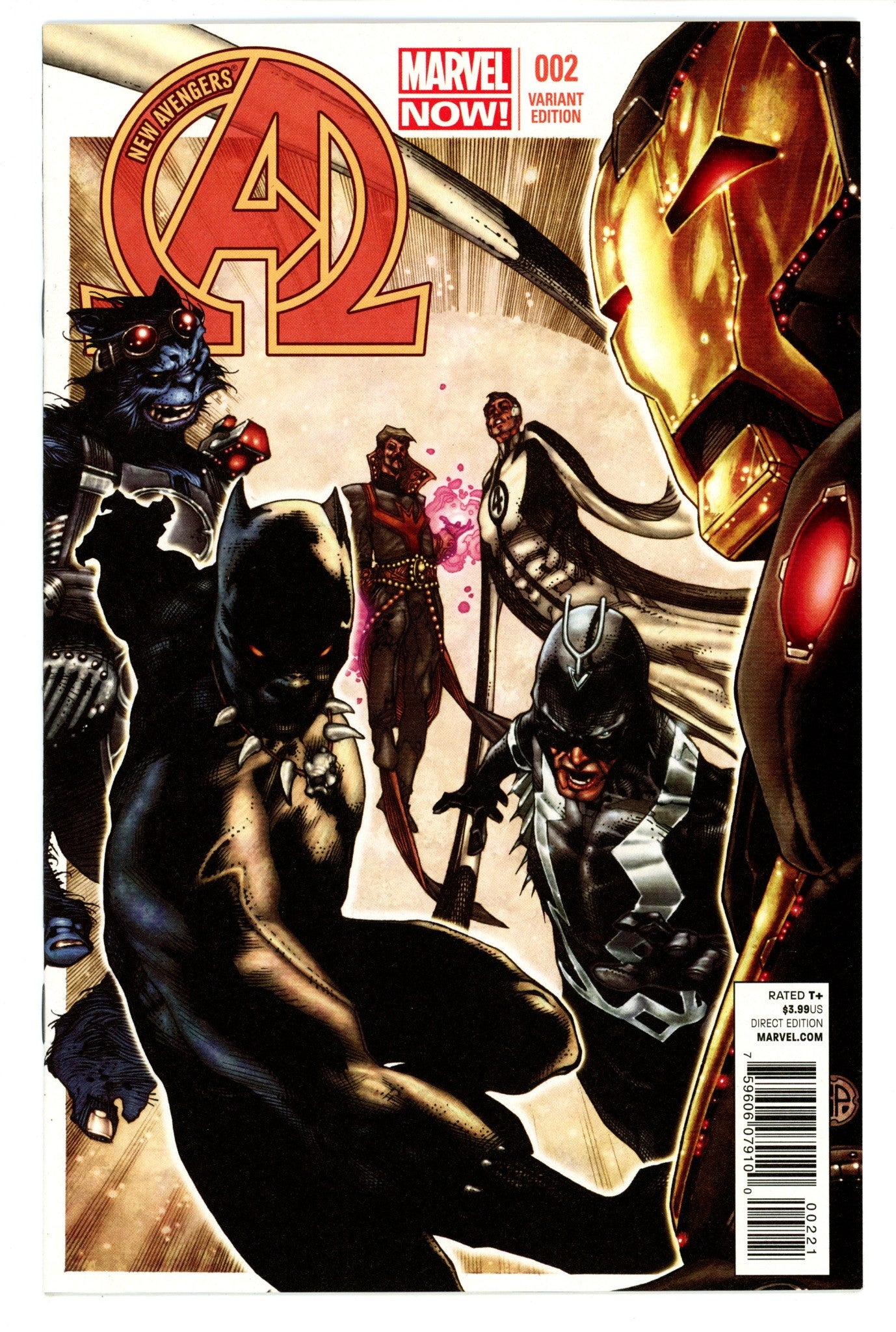 New Avengers Vol 3 2 VF/NM (9.0) (2013) Bianchi Incentive Variant 