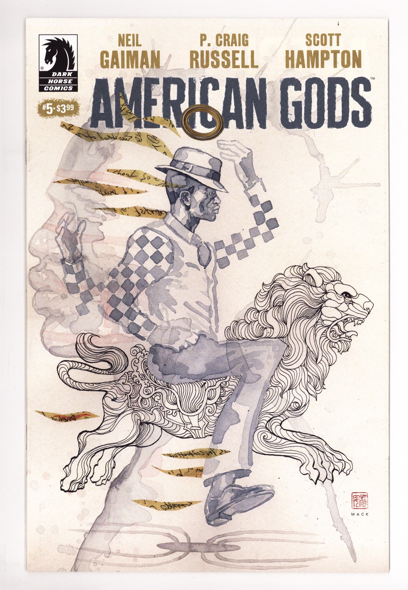 American Gods 5 High Grade (2017) Mack Variant 