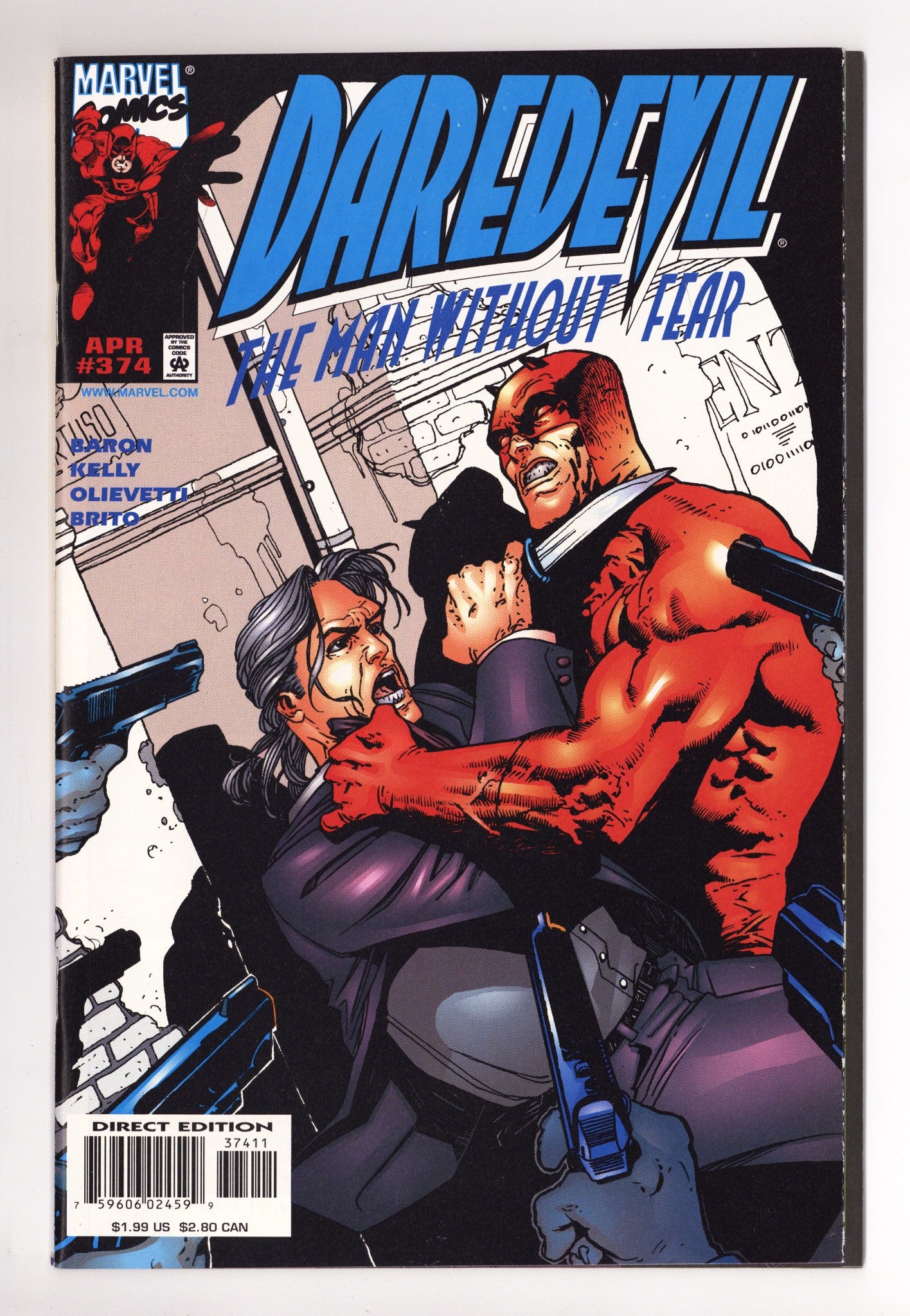 Daredevil Vol 1 374 High Grade (1998) 