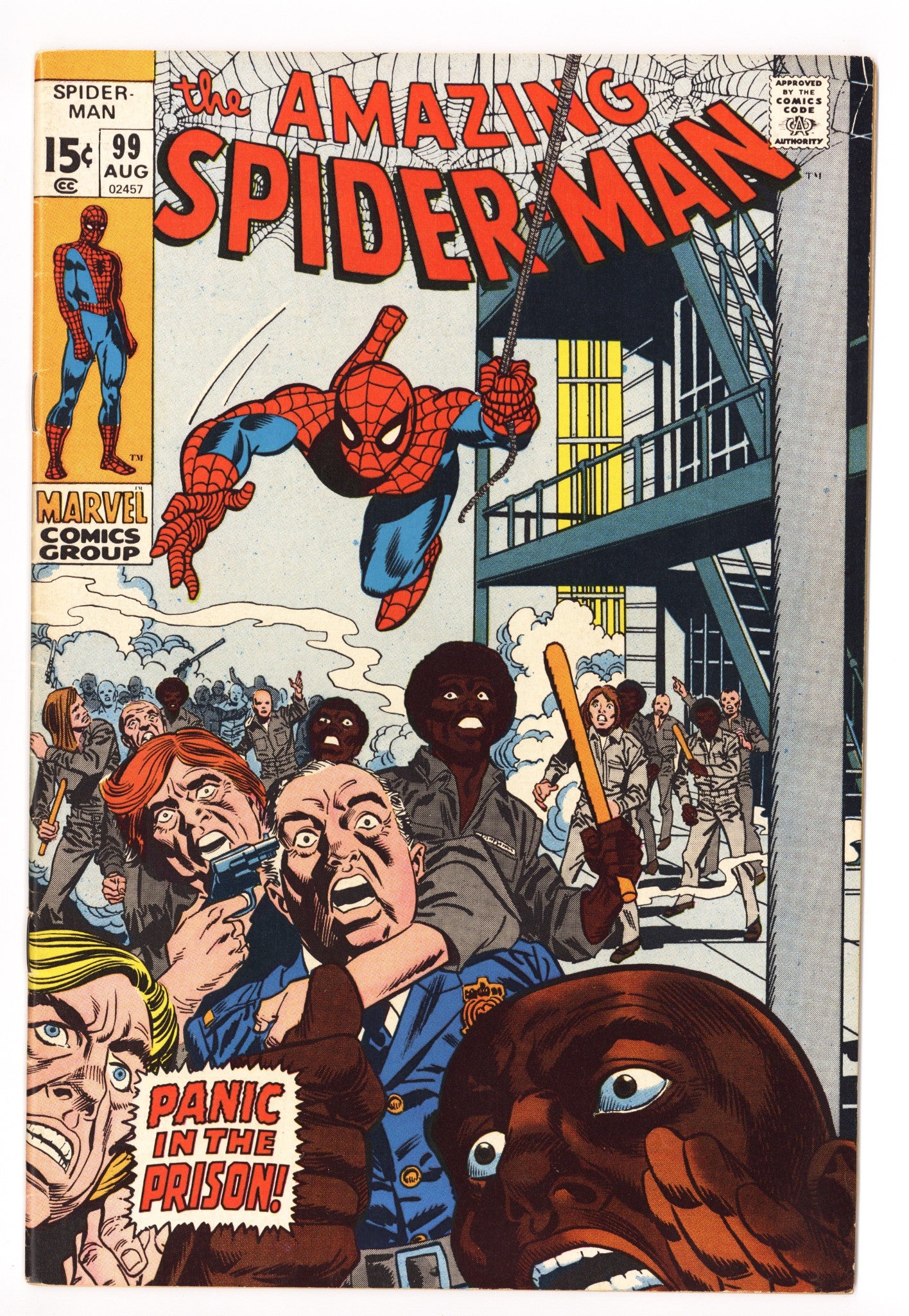 The Amazing Spider-Man Vol 1 99 VF- (7.5) (1971) 