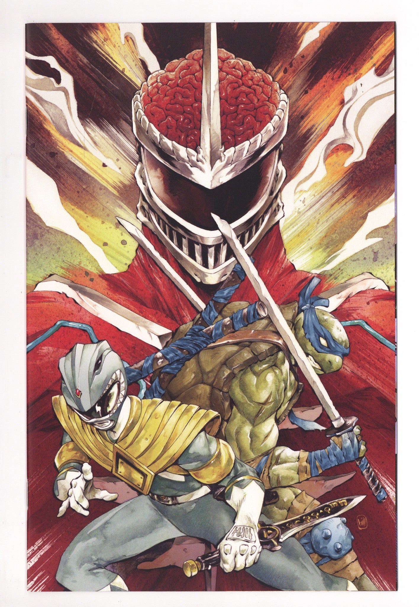 Mighty Morphin Power Rangers/Teenage Mutant Ninja Turtles III  4 Hill  Virgin Incentive NM   (2026)