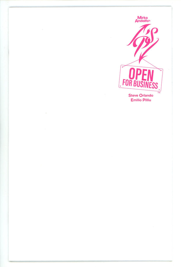 Mirka Andolfos Sweet Paprika Open For Business 5 Blank Variant (2025)