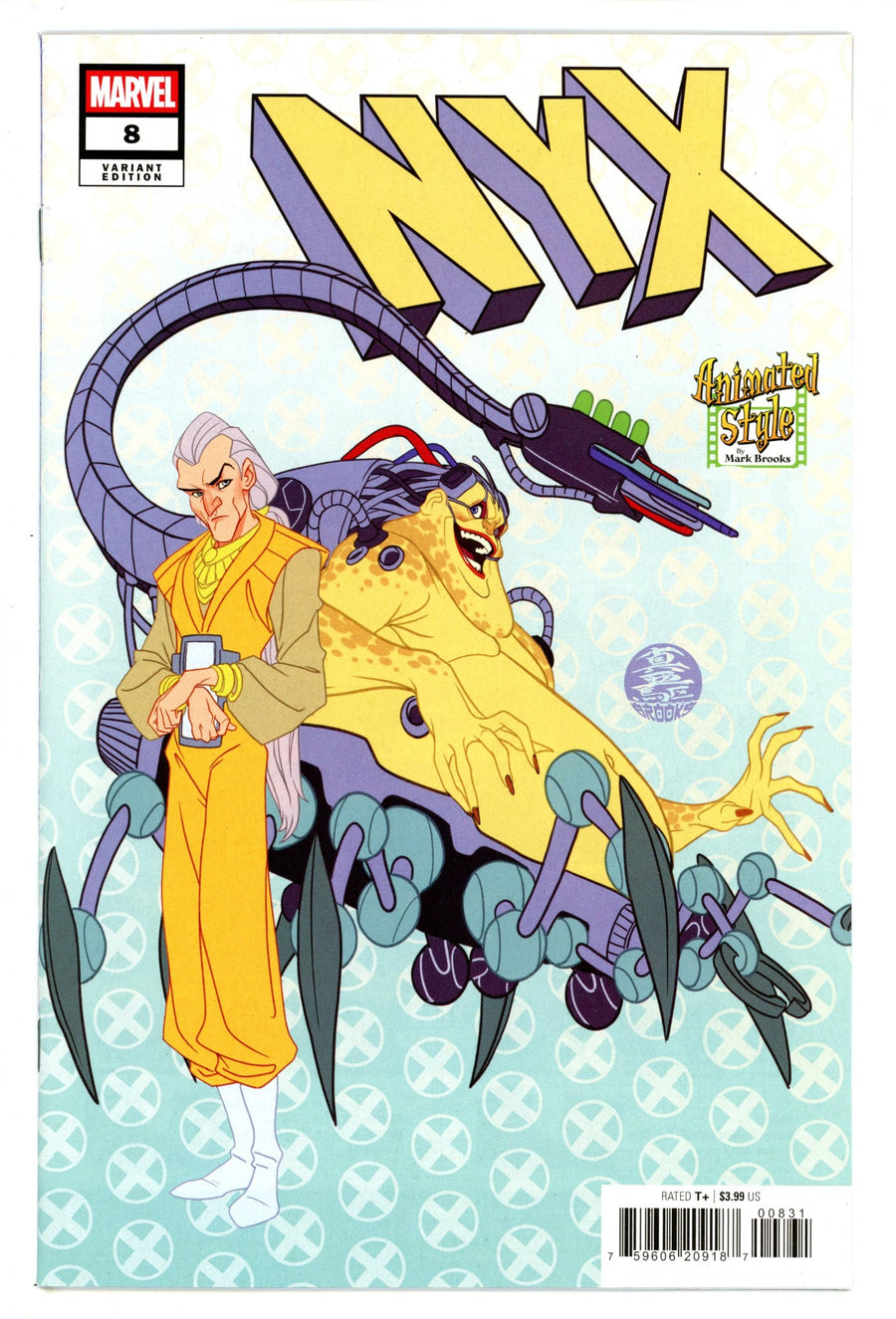 Nyx Vol 2 8 Brooks Variant (2025)
