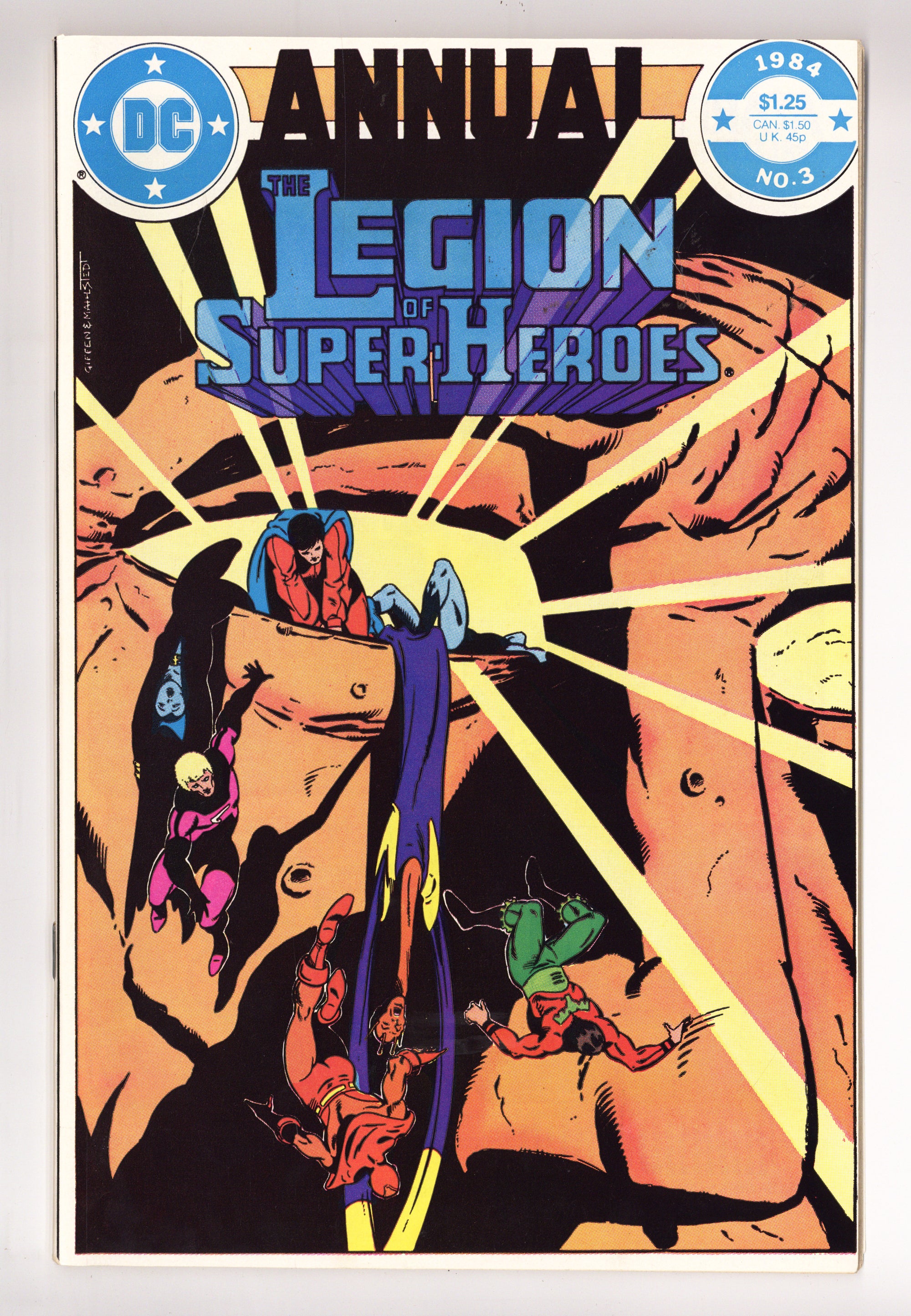 The Legion of Super-Heroes Annual Vol 2 3 High Grade (1984) 