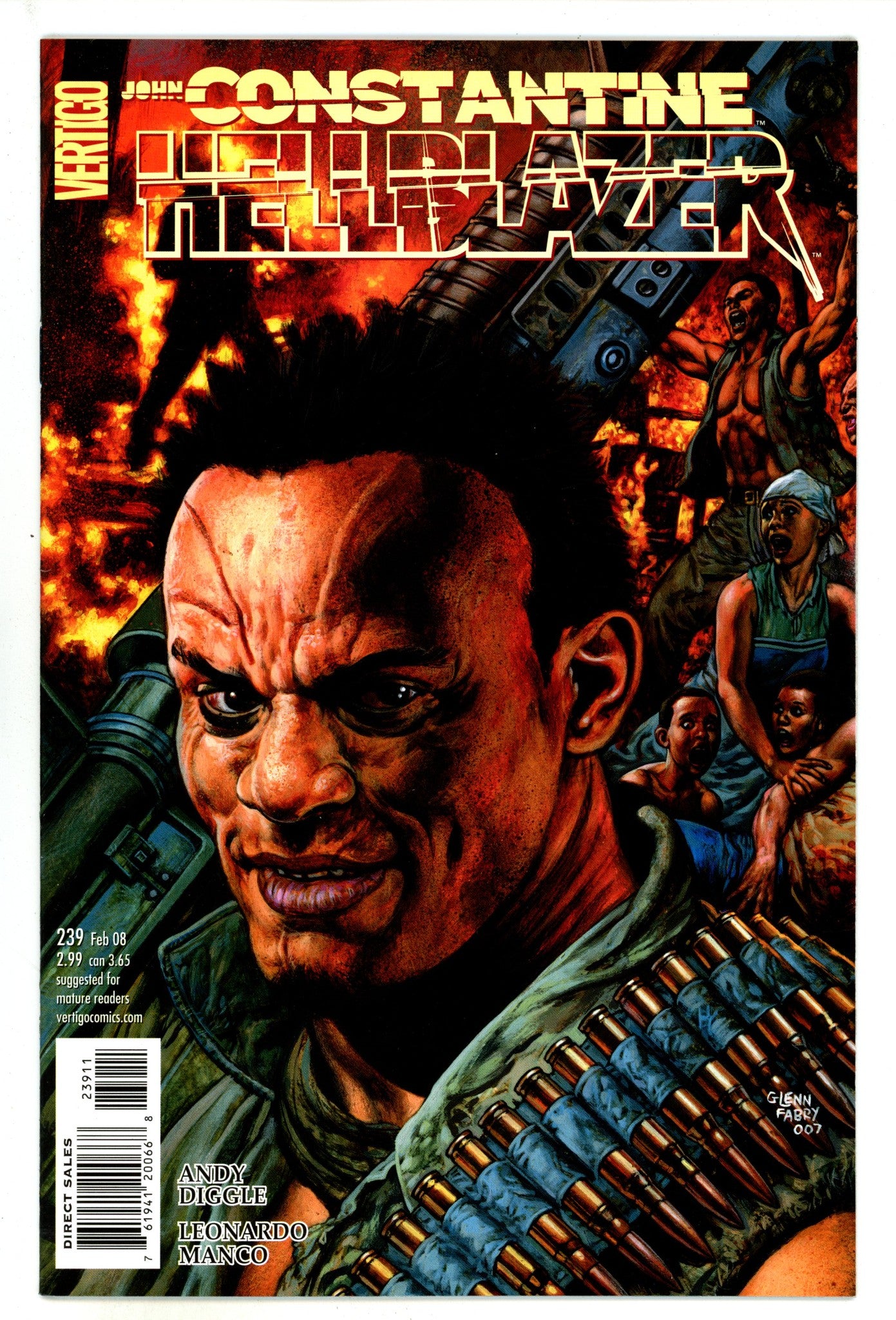 Hellblazer Vol 1 239 High Grade (2008) 