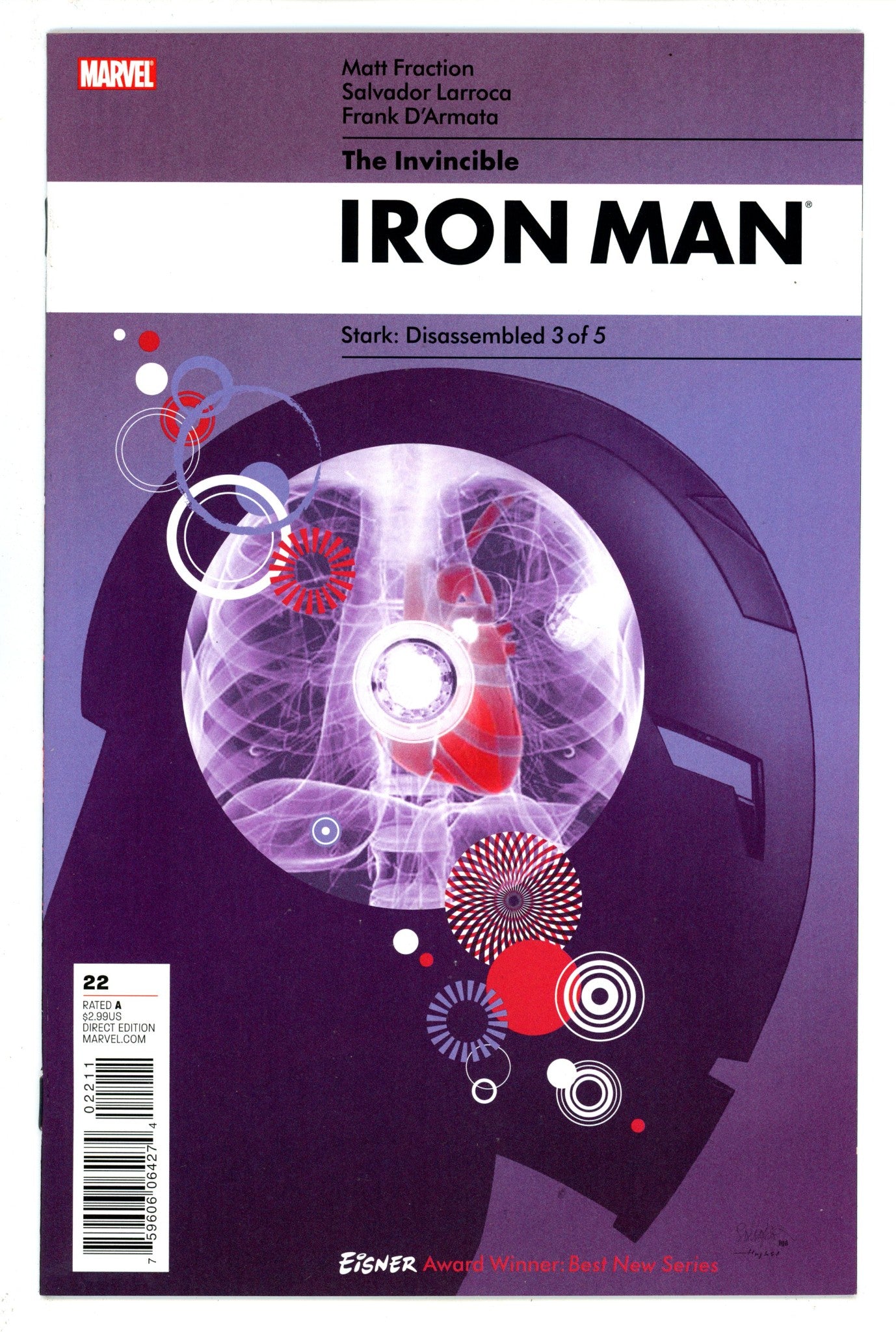 Invincible Iron Man Vol 1 22 High Grade (2010) 