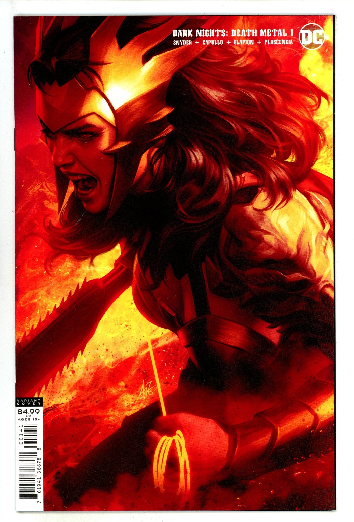 Dark Nights: Death Metal 1 High Grade (2020) Artgerm Variant 
