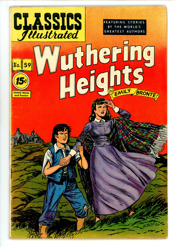 Classics Illustrated 59 VG+ (4.5) HRN 85 (1951)