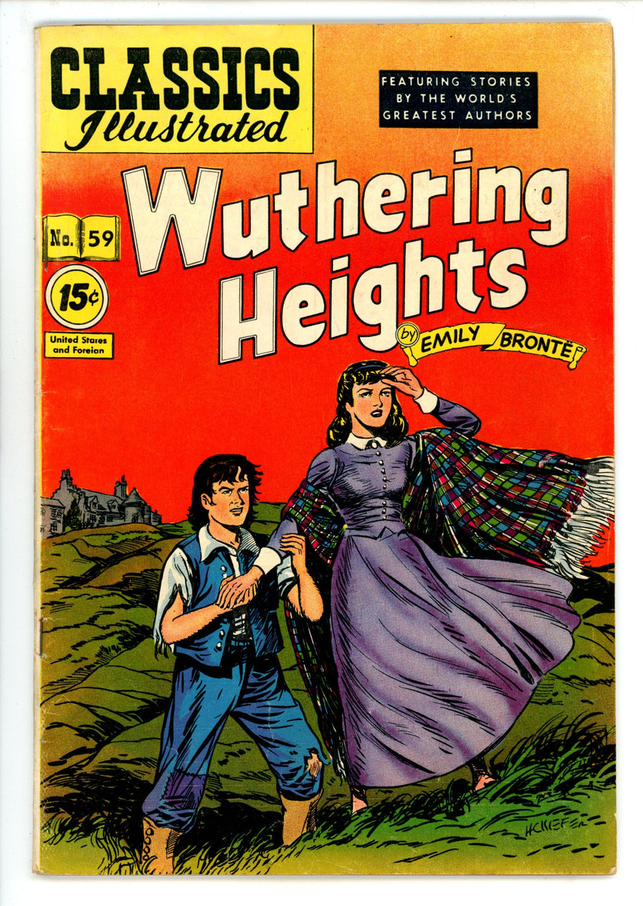 Classics Illustrated 59 VG+ (4.5) HRN 85 (1951) 