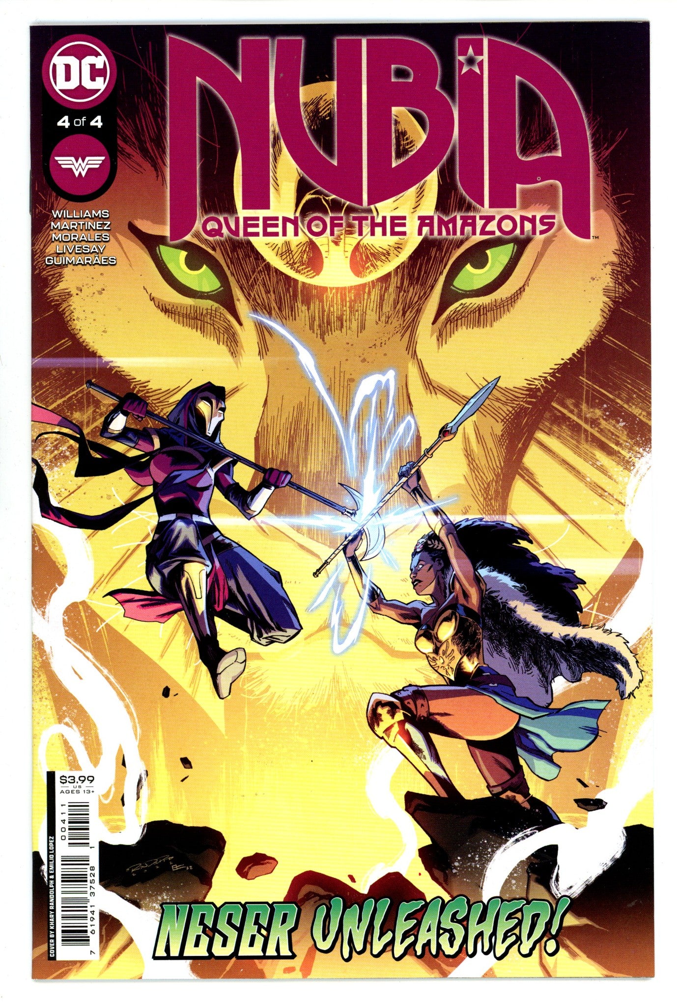 Nubia: Queen of the Amazons 4 High Grade (2022) 