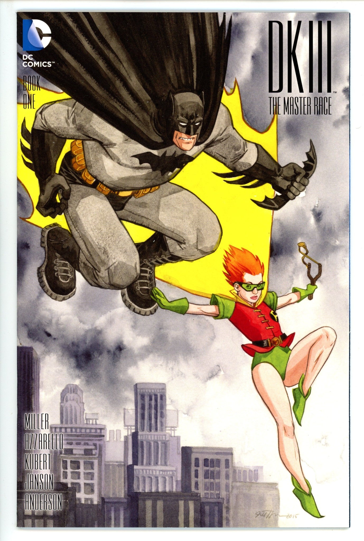 Dark Knight III: The Master Race 1 Thompson Variant (2015)