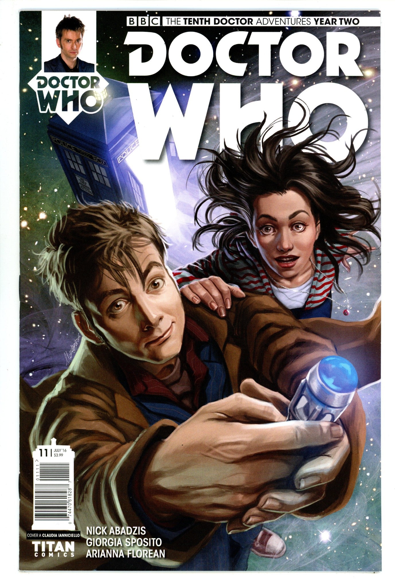 Doctor Who: The Tenth Doctor, Year Two 11 High Grade (2016) 