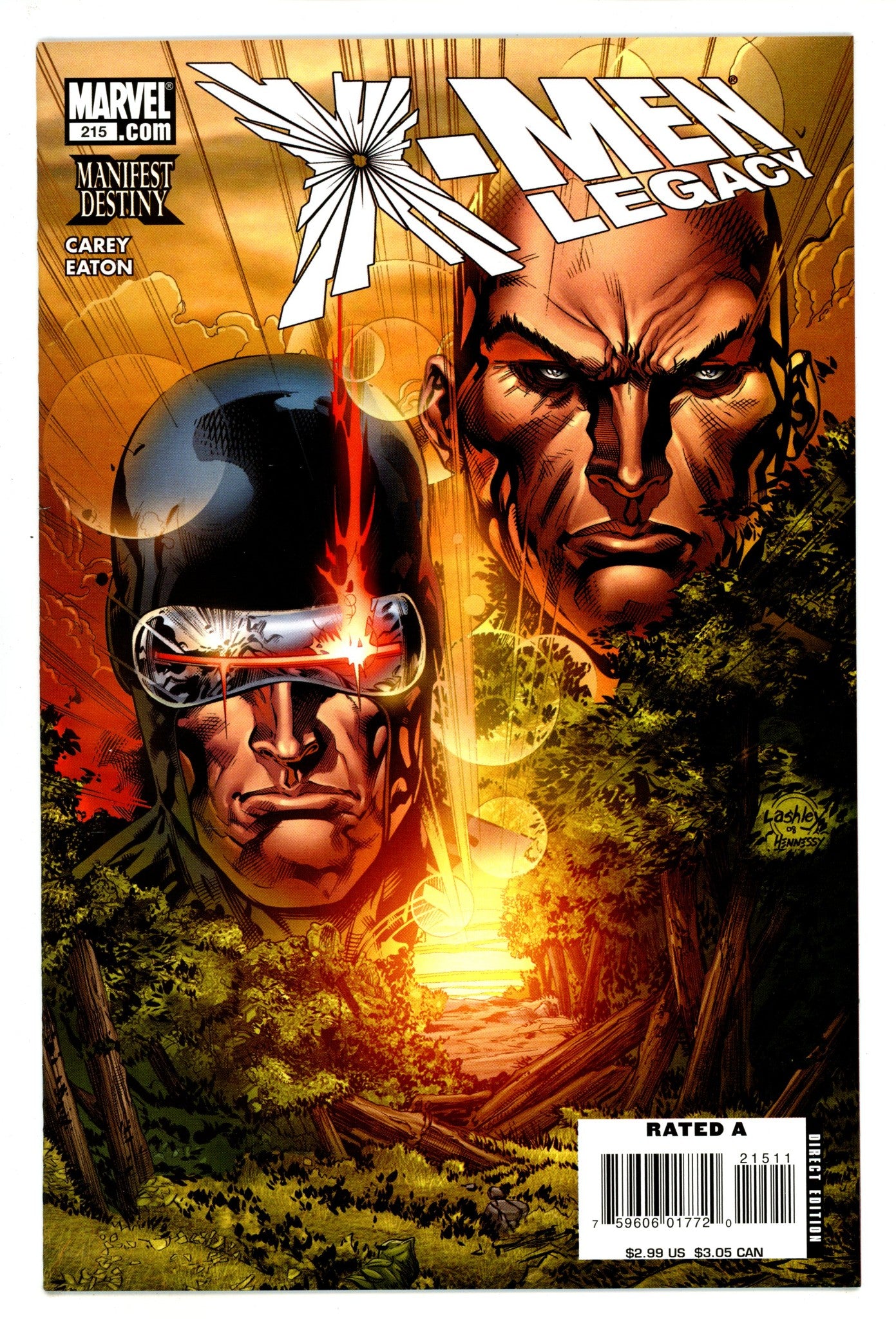 X-Men: Legacy Vol 1 215 High Grade (2008) 