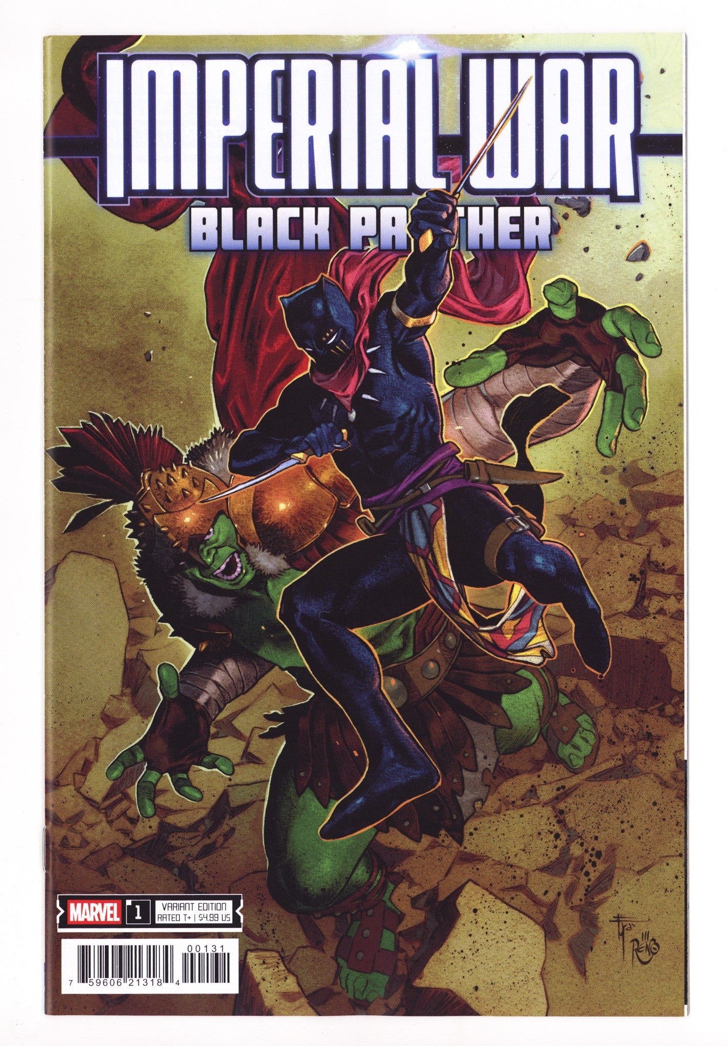 Imperial War: Black Panther 1 Mobili Variant (2025)