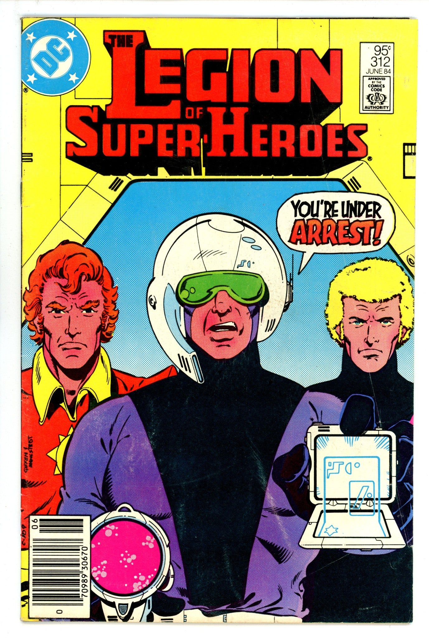 The Legion of Super-Heroes Vol 2 312 VG (4.0) (1984) Canadian Price Variant 