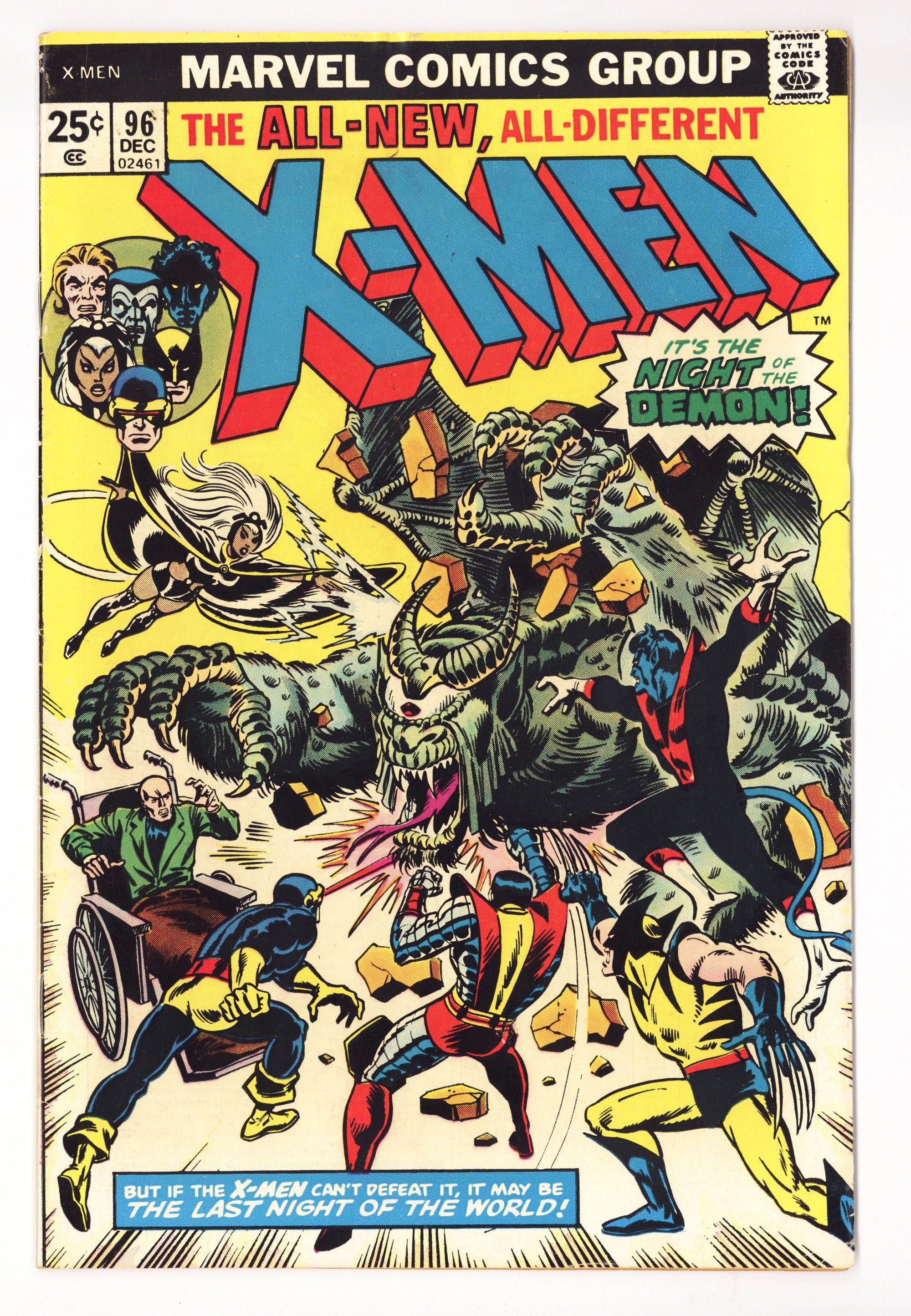 The X-Men Vol 1 96  FN+ (6.5)   (1975)        
