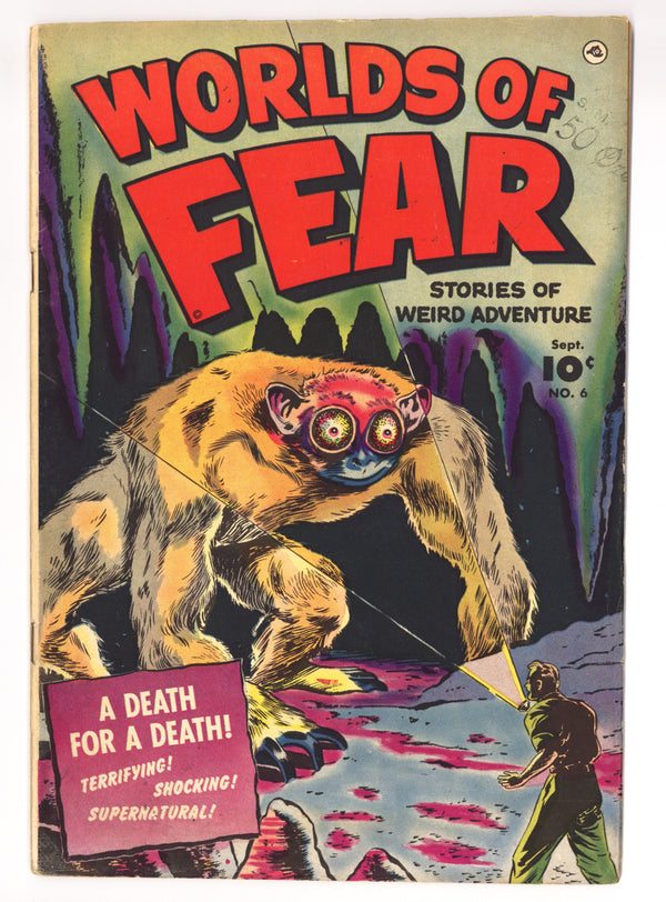 Worlds of Fear 6 FN/VF (7.0) (1952)