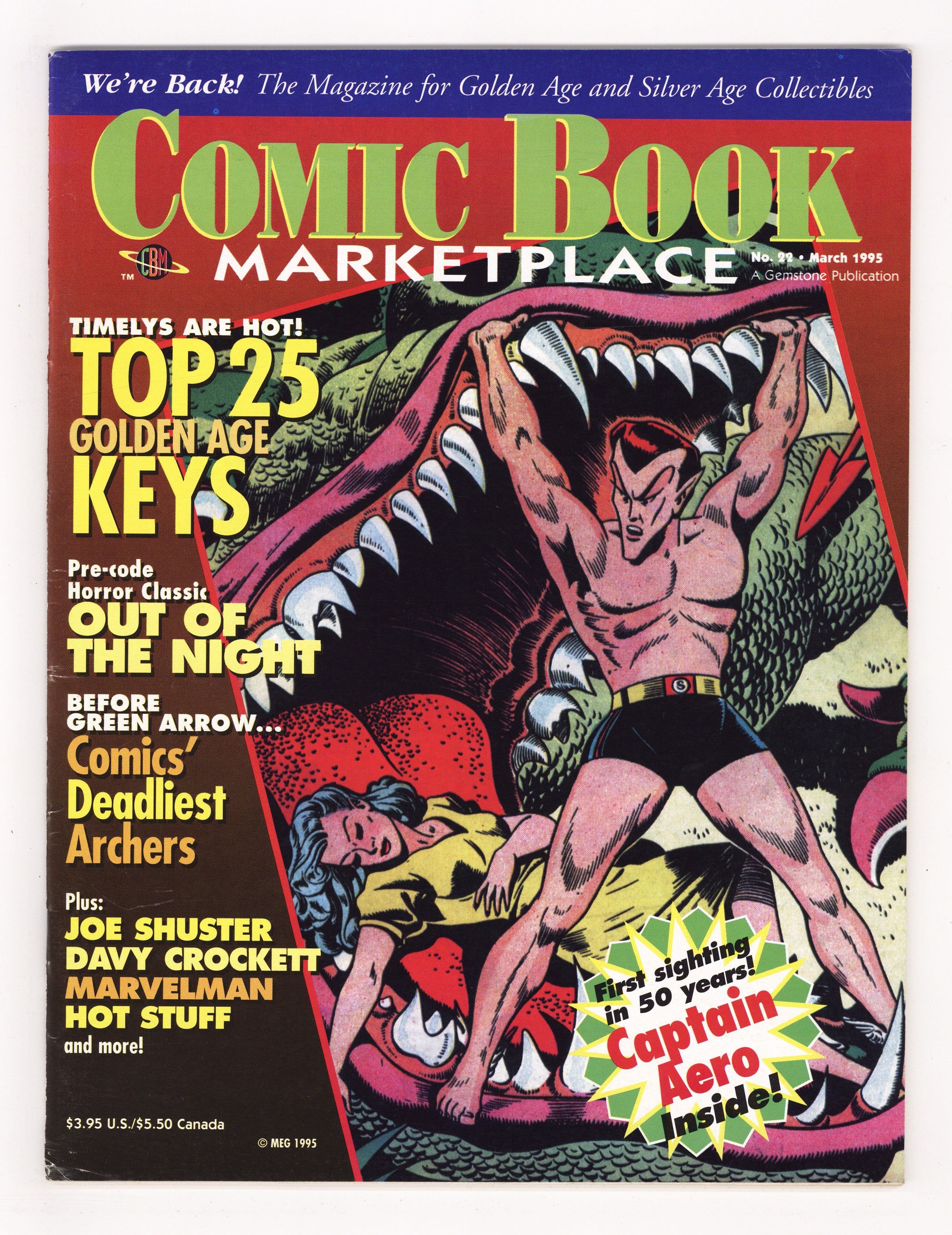 Comic Book Marketplace 22 Low Grade (1995) 