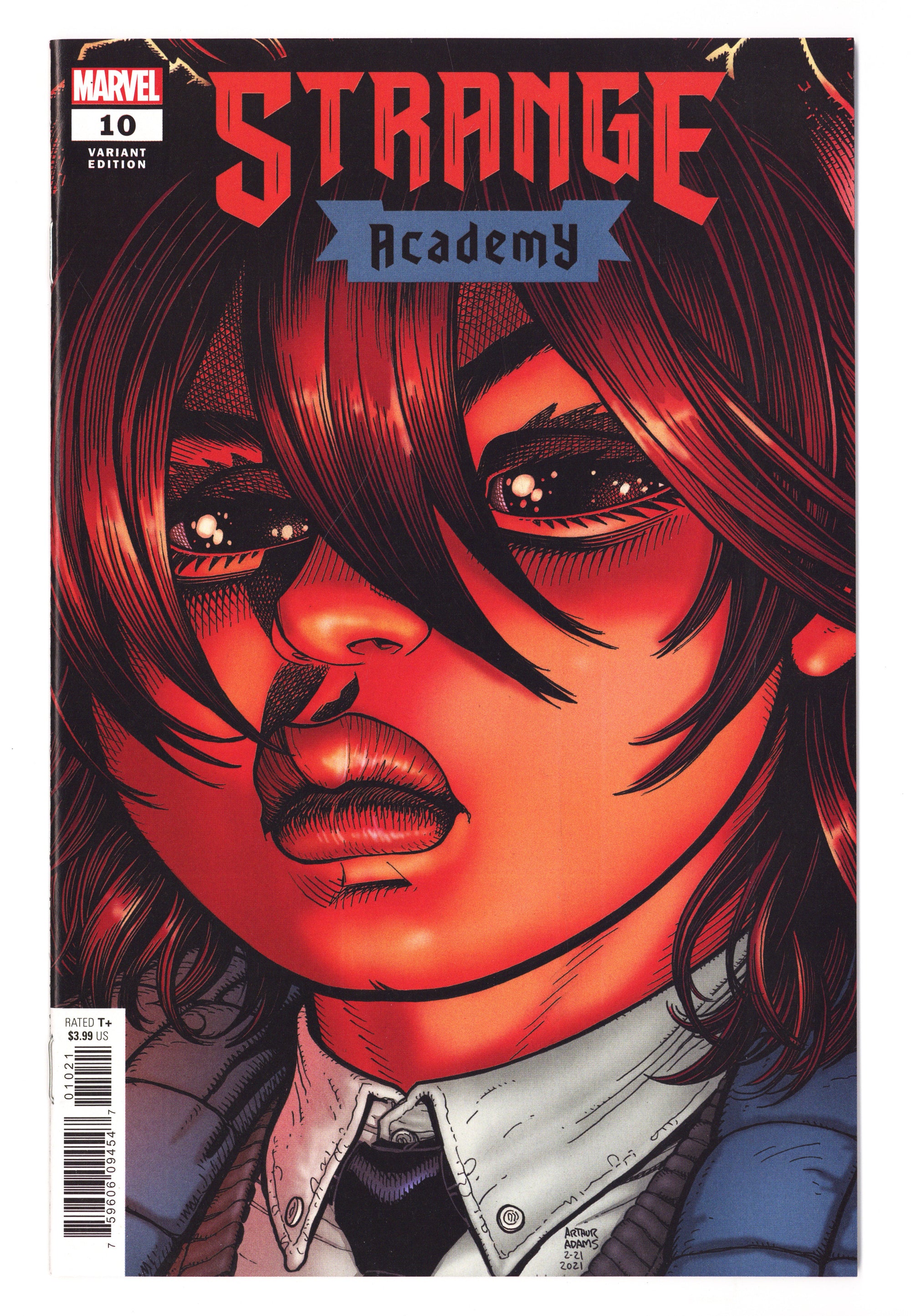 Strange Academy Vol 1 10 High Grade (2021) Adams Variant 