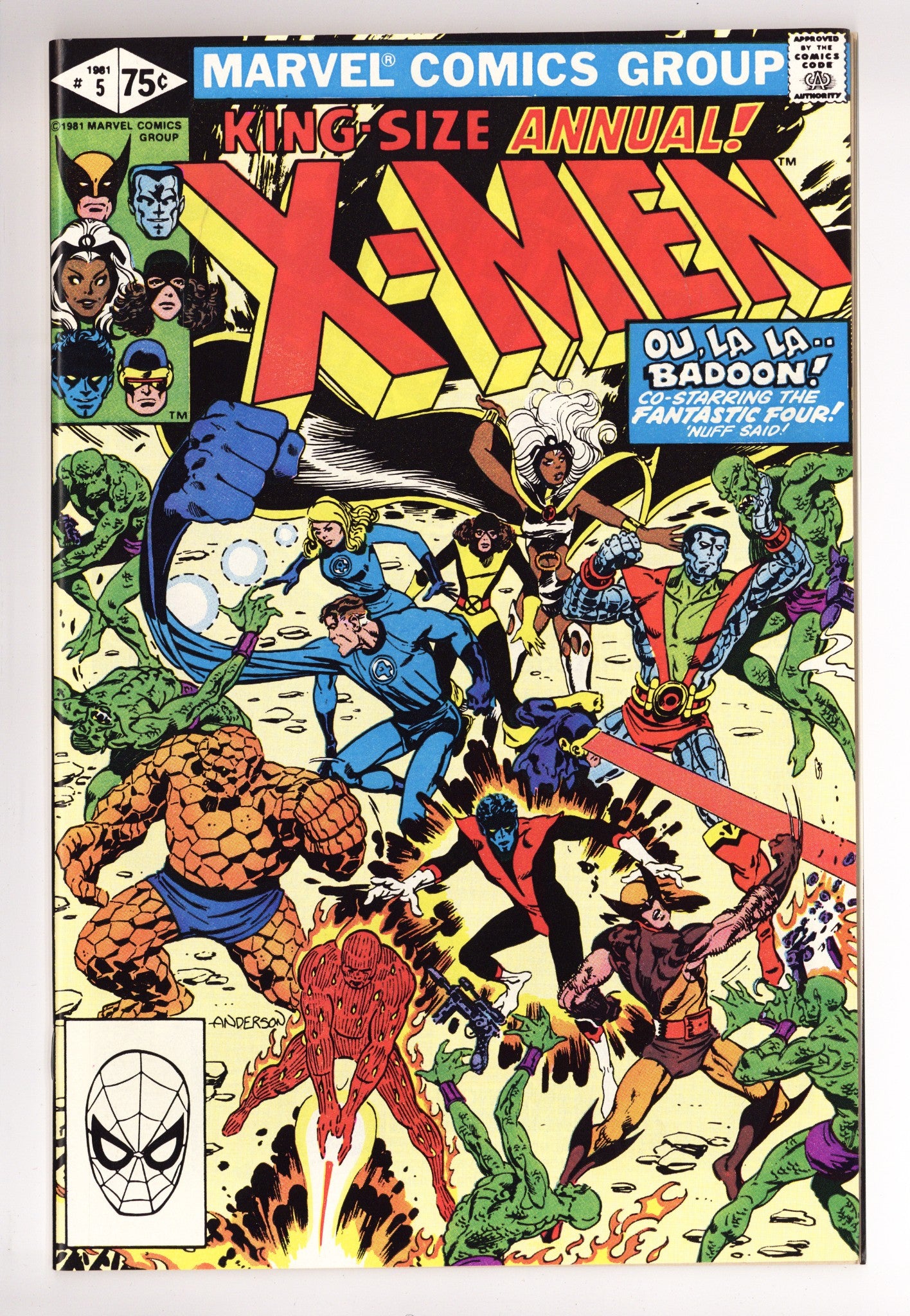 X-Men Annual Vol 1 5 VF/NM (9.0) (1981) 