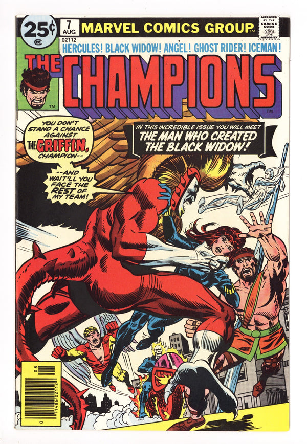 The Champions Vol 1 7 Mid Grade (1976)