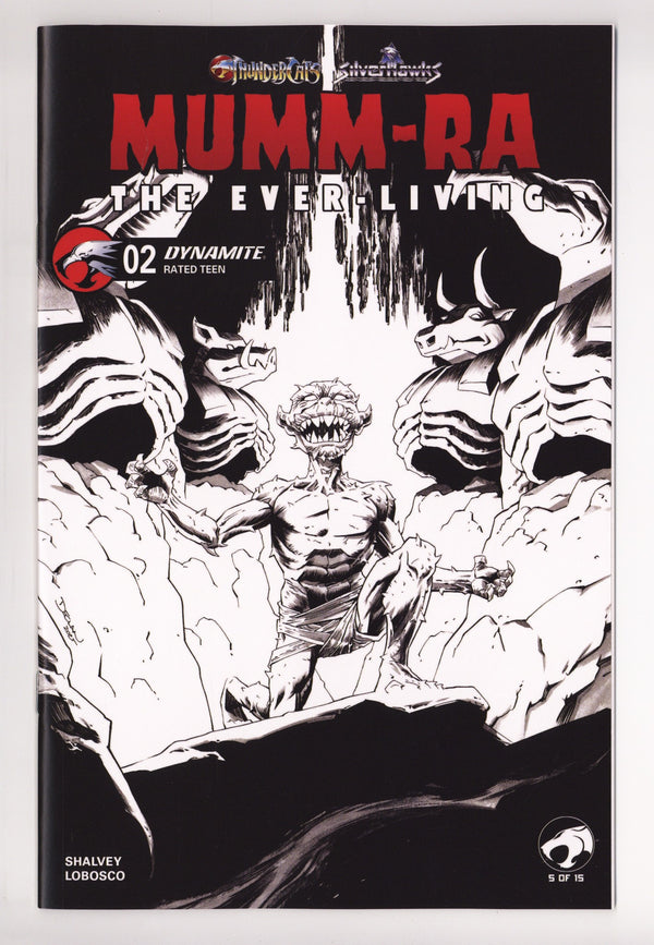 Mumm Ra The Ever Living  2 Shalvey  B&W Variant   (2026)