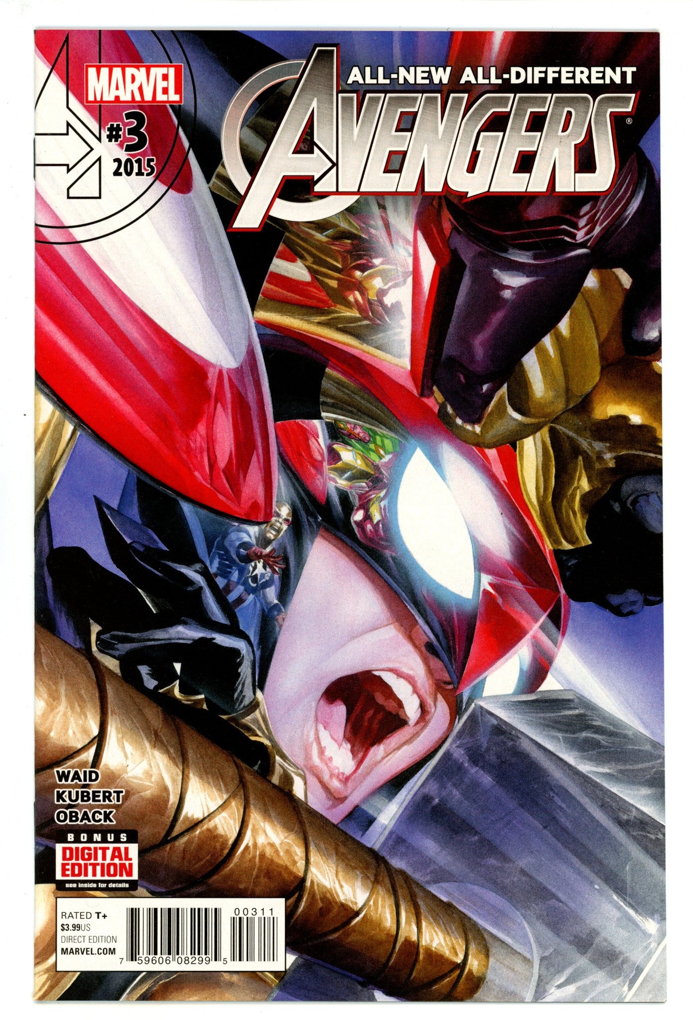 All-New, All-Different Avengers Vol 1 3 High Grade (2016) 