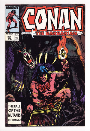 Conan the Barbarian Vol 1 201 Mid Grade (1987)
