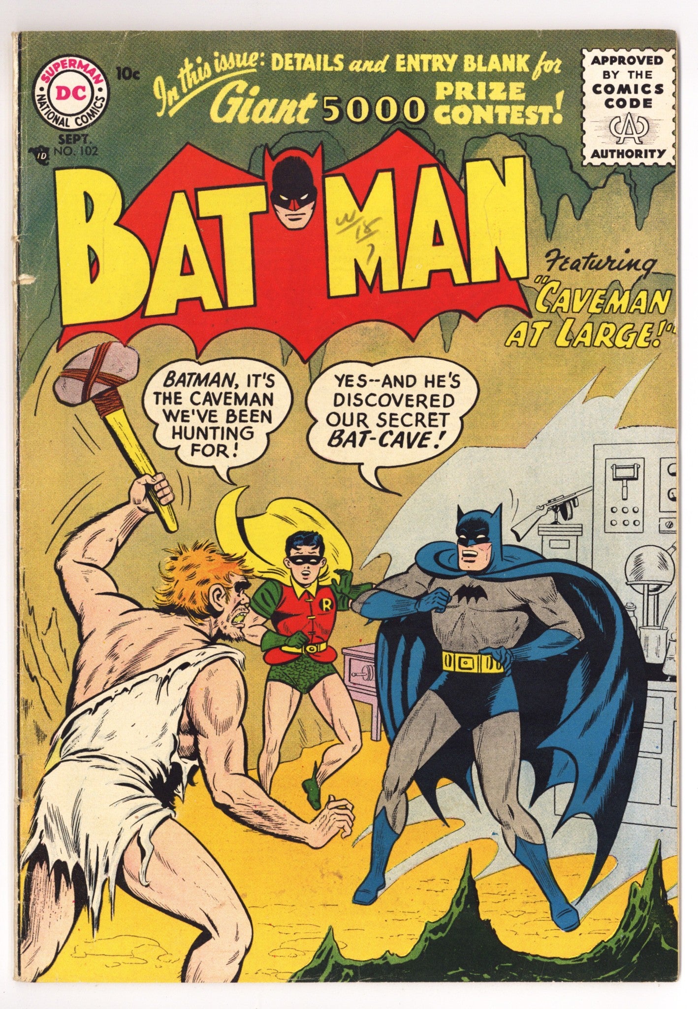 Batman Vol 1 102 FN- (5.5) (1956) 