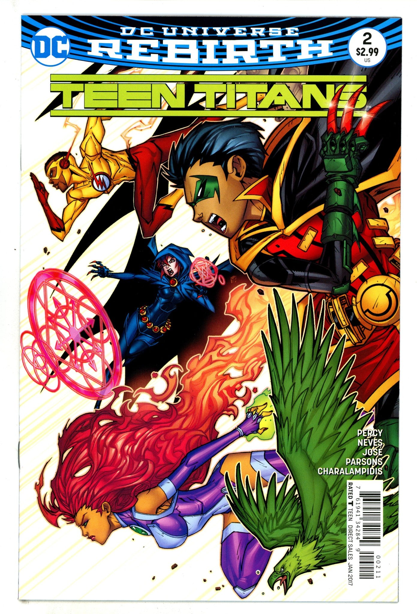 Teen Titans Vol 6 2 High Grade (2017) 