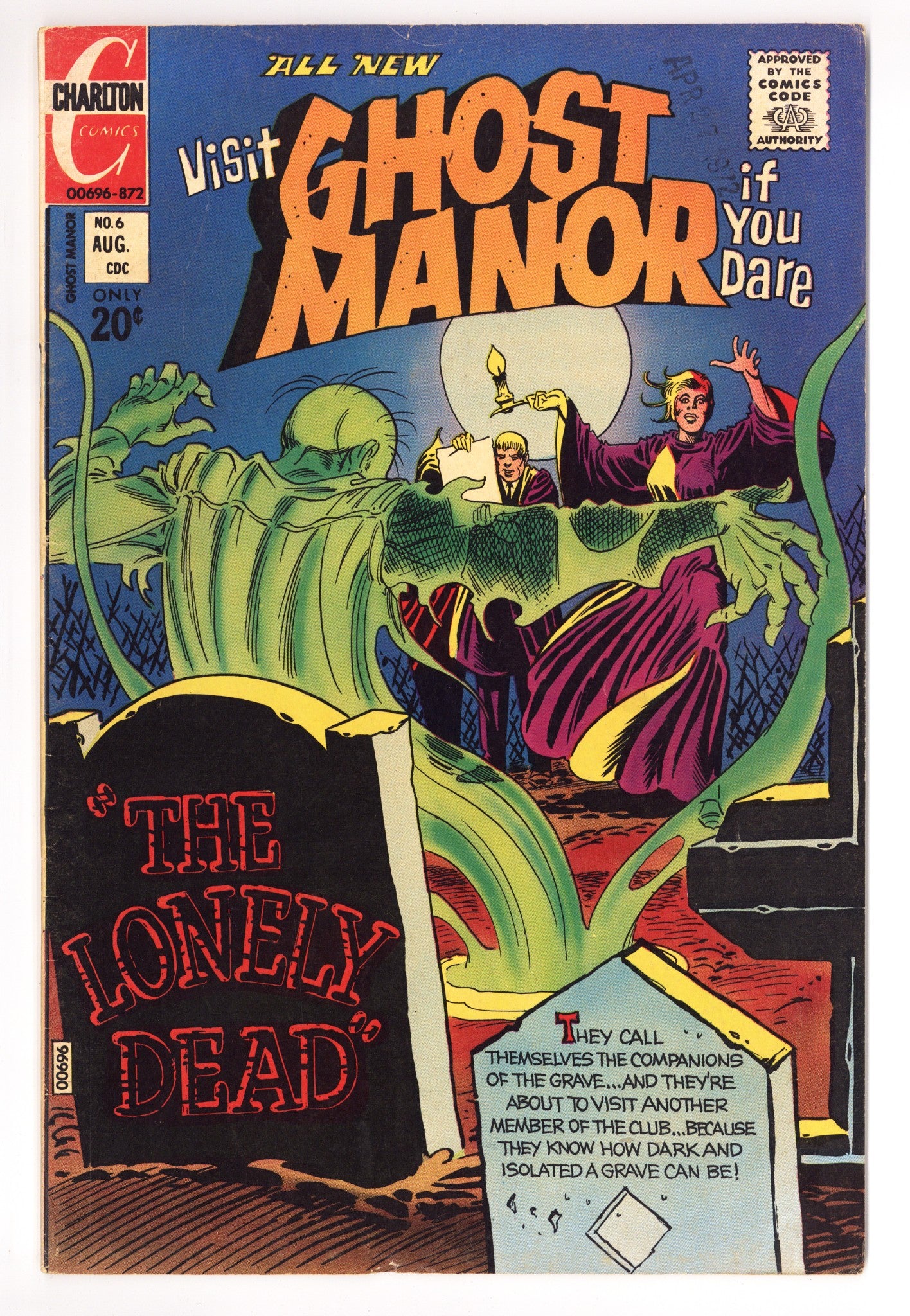 Ghost Manor Vol 2 6 Low Grade (1972) 