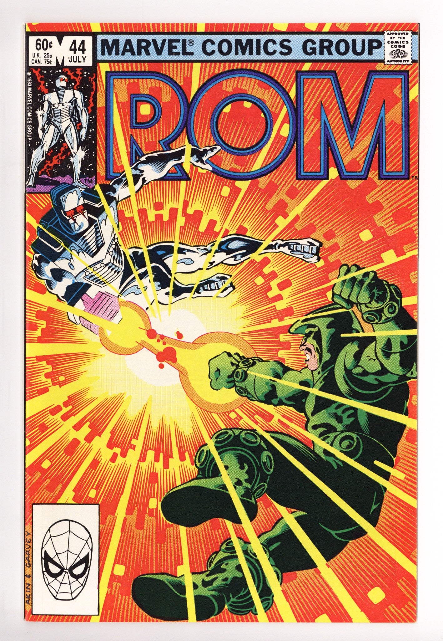 Rom Vol 1 44 High Grade (1983) 