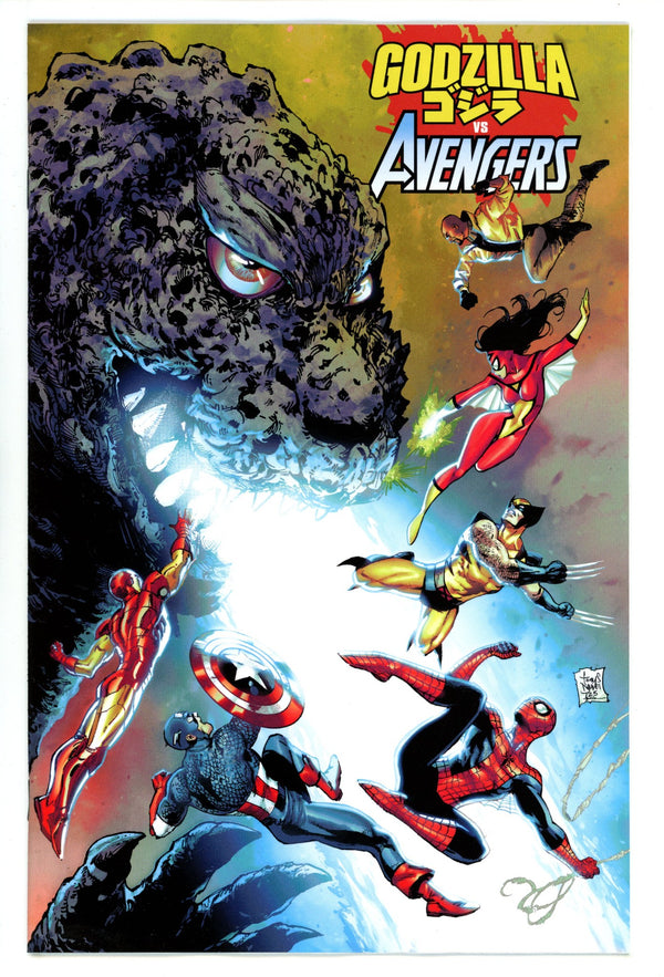 Godzilla Vs. Avengers 1 Daniel Incentive Variant NM (2025)