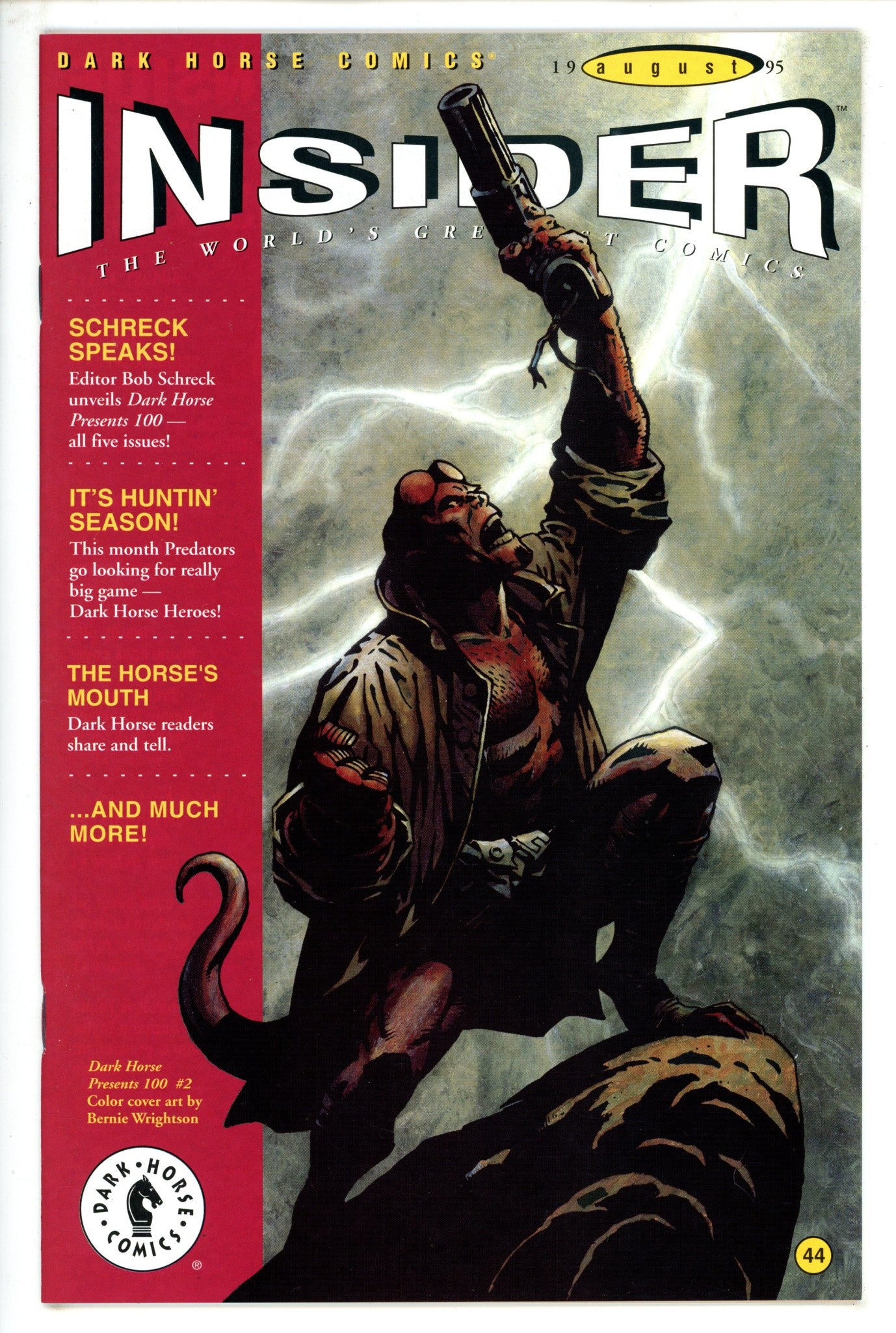 Dark Horse Insider Vol 2 44 VF/NM (1998)